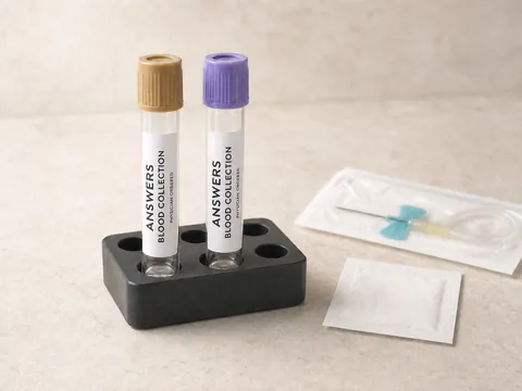 Clean blood collection tubes