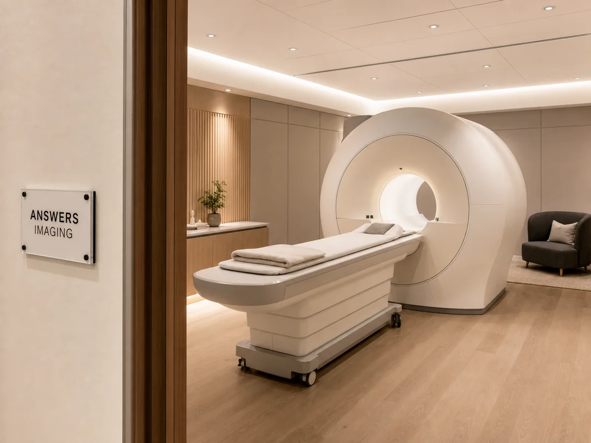 Private diagnostic imaging suite