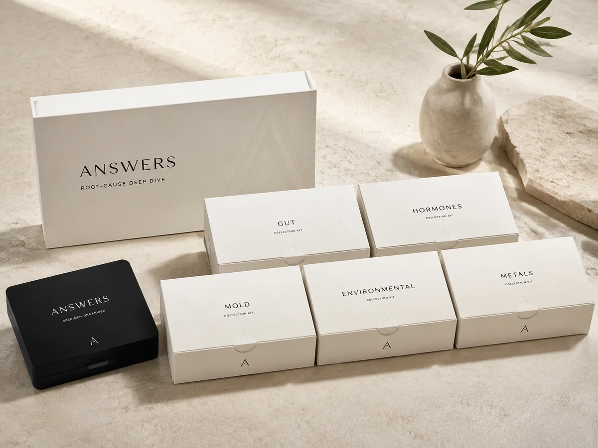 Five at-home collection kits for the Root-Cause Deep Dive